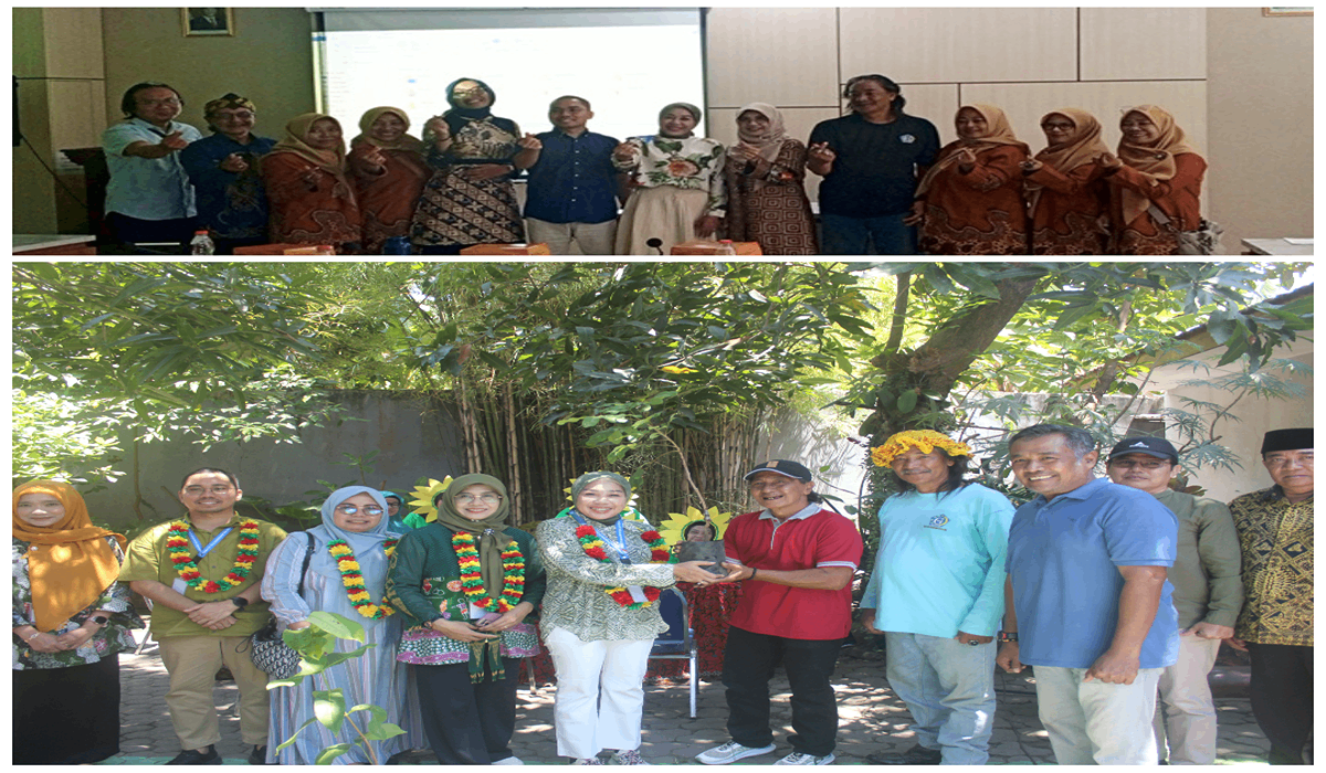 Kunjungan dan Pemaparan Lomba RT Sehat Tingkat Kabupaten Sidoarjo di RT 02 RW 01 Desa Gelam.
