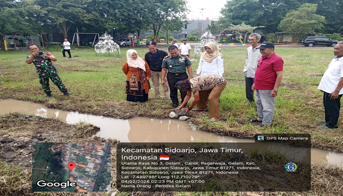 Peletakan Batu Pertama Koperasi Desa Merah Putih Desa Gelam Berlangsung Khidmat di Situs Doro.